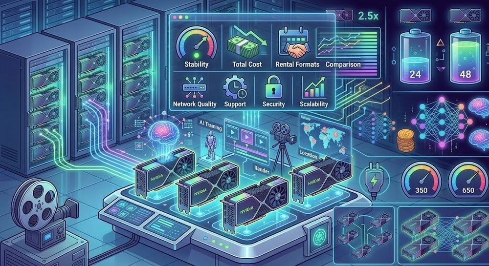 На что смотреть при выборе GPU-провайдера для аренды